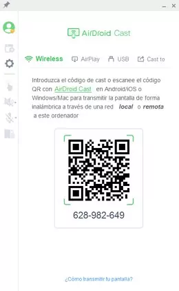 AirDroid Cast connection methods