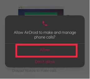 airdroid personal 電話 管理