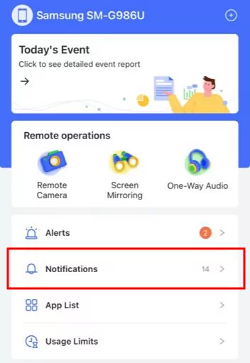 view text messages sent and received from another phone