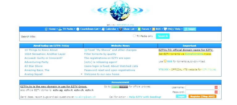best clean torrent sites eztv
