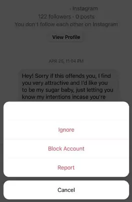 Bloquer un utilisateur sur Instagram