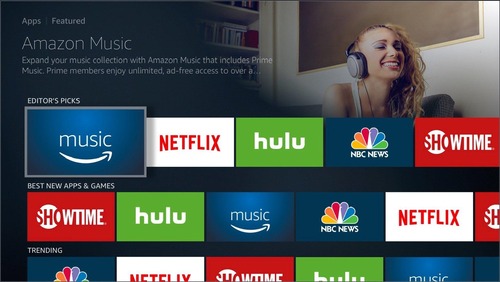Content Selection of Firestick