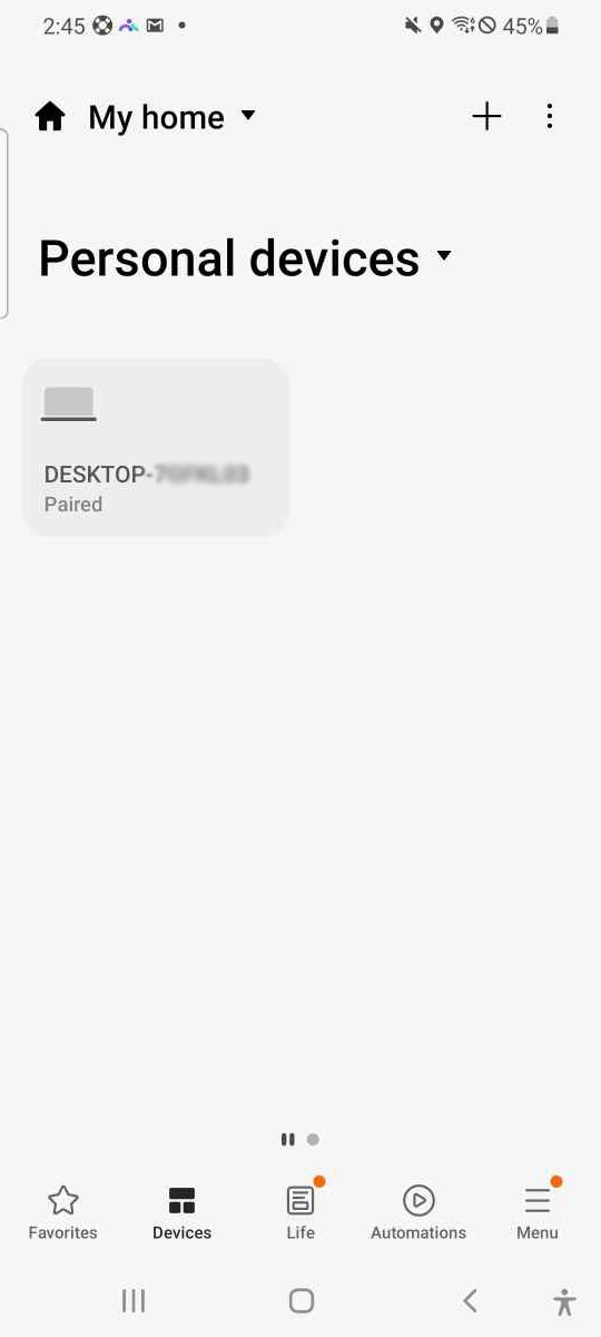 smartthings app