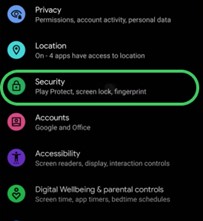 Désactiver Google Smart Lock