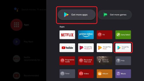 Google Play on TV