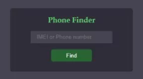 Find my phone - IMEI Tracker