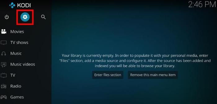 Setting on Kodi Firestick