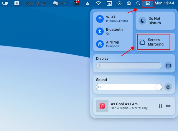 AirPlay from Mac to another Mac