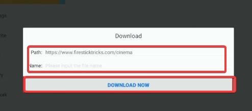 search for Kodi in ES File Manager