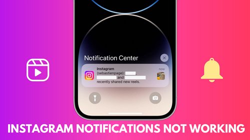 Instagram notifications not working