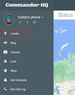 Localizar con Where's My Droid
