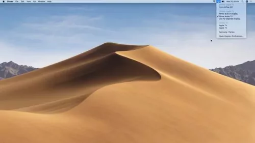 activa AirPlay en Mac