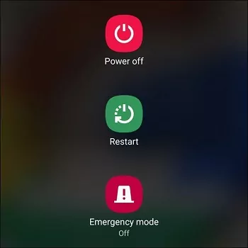 reiniciar el dispositivo samsung