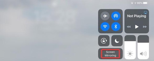 Screen Mirroring on iPad