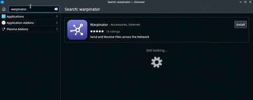 install Warprinator in Steam Deck