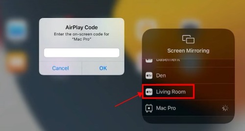 share screen on iPad to TV