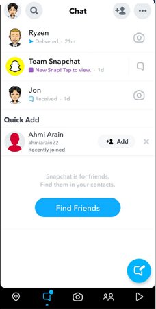 Chat Snapchat