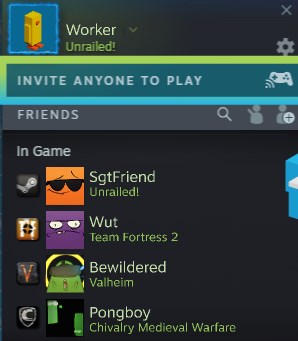invite friends to Remote Play Together