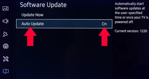 actualizar el software más reciente