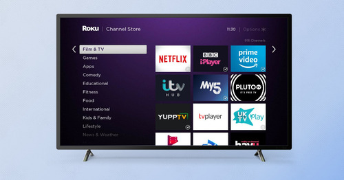 User Interface of Roku