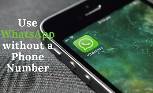 WhatsApp sin número de teléfono