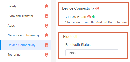 Access-the-Device-Connectivity-Policy