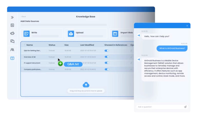 chatinsight AI chatbot