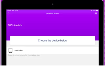 Abre EasyCast en tu iPhone
